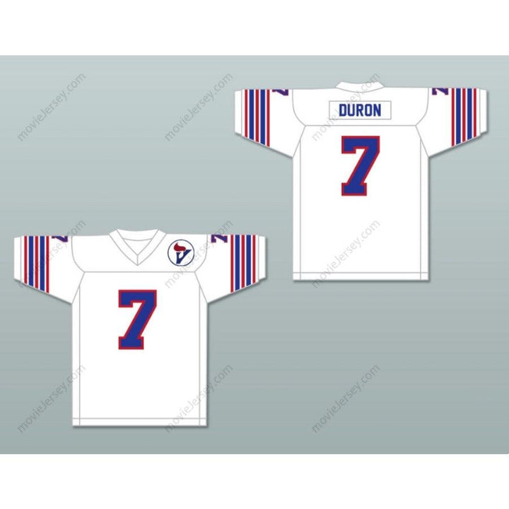 CUSTOM ANY Name Number 1975 WFL DENNY DURON 7 BIRMINGHAM VULCANS Football Jersey Top Stitched S-6XL