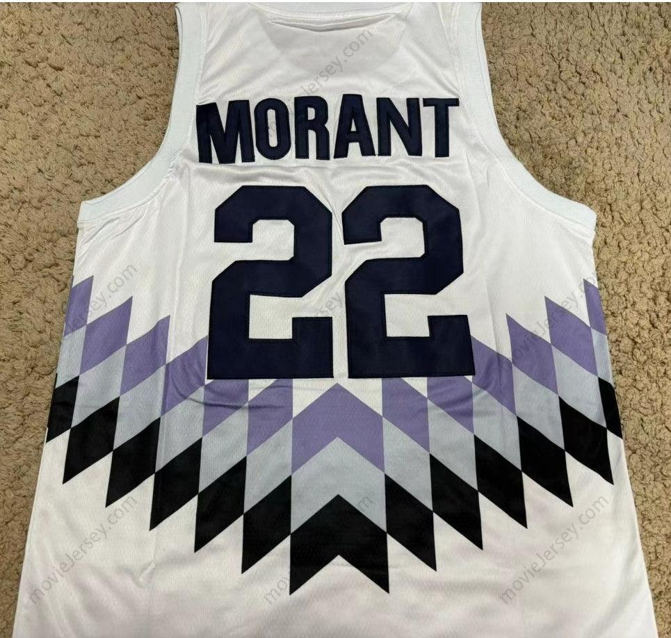 Mens Basketball JERSEY MORANT #22 CRESTWOOD HIGH SCHOOL JERSEY All Stitched