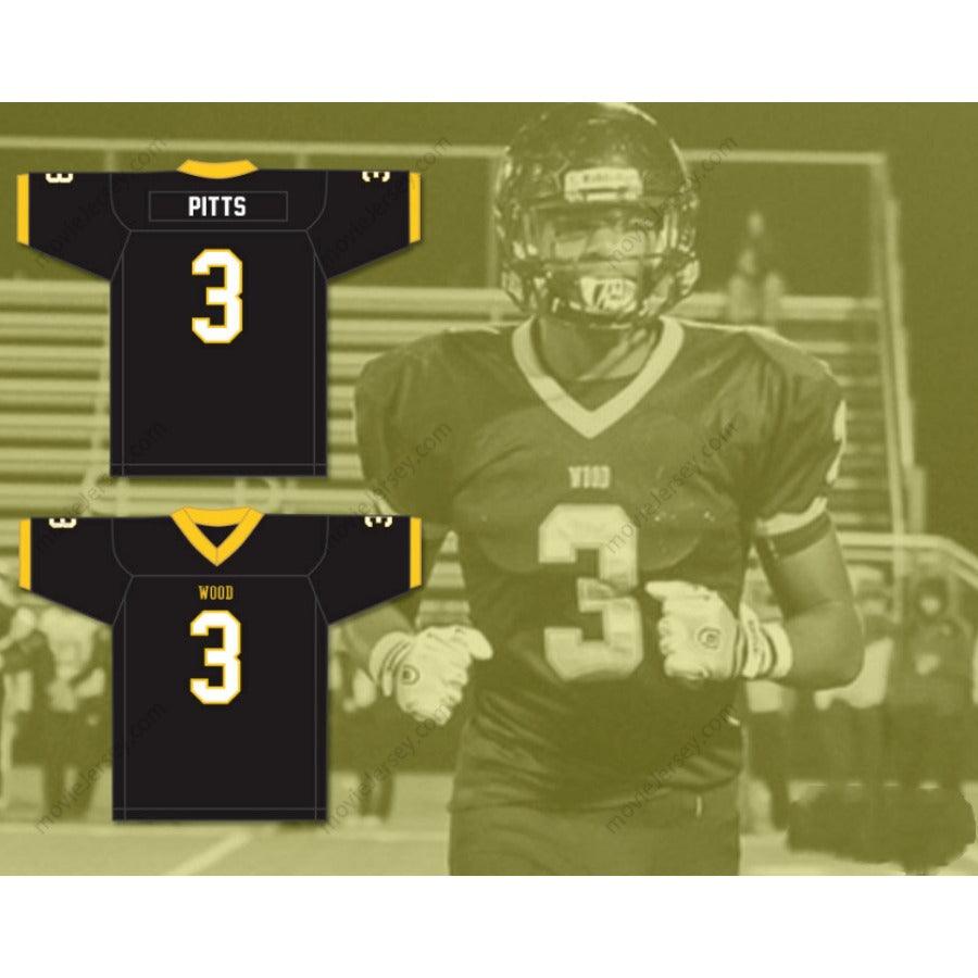 CUSTOM ANY Name Number KYLE PITTS 3 ARCHBISHOP WOOD CATHOLIC HIGH SCHOOL VIKINGS Football Jersey Top Stitched S-6XL