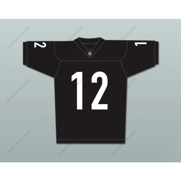 CUSTOM ANY Name Number TYLER CHERUBINI 12 MIAMI SHARKS WHITE TRIM FOOTBALL JERSEY ANY GIVEN SUNDAY Top Stitched S-6XL
