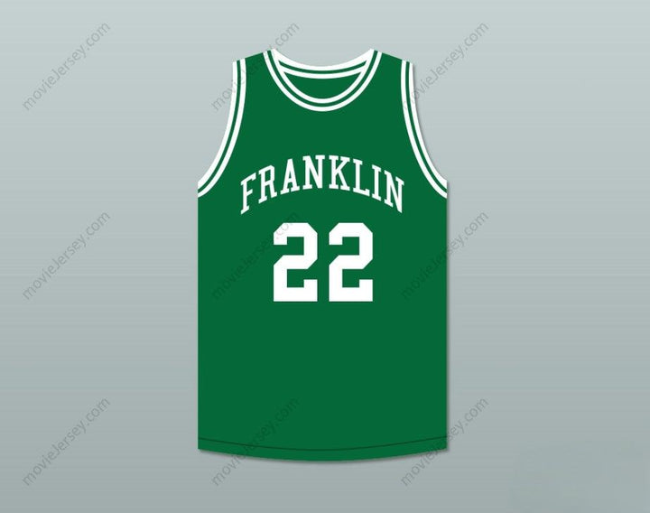 CUSTOM ANY Name Number ANDRE IGUODALA 22 FRANKLIN MIDDLE SCHOOL GREEN BASKETBALL JERSEY 3 Top Stitched S-6XL