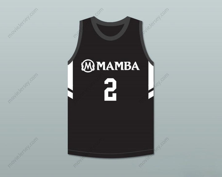 CUSTOM ANY Name Number GIGI 2 MAMBA BALLERS BLACK BASKETBALL JERSEY VERSION 3 Top Stitched S-6XL