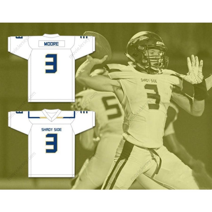 CUSTOM ANY Name Number SKYY MOORE 3 SHADY SIDE ACADEMY BULLDOGS Football Jersey Top Stitched S-6XL