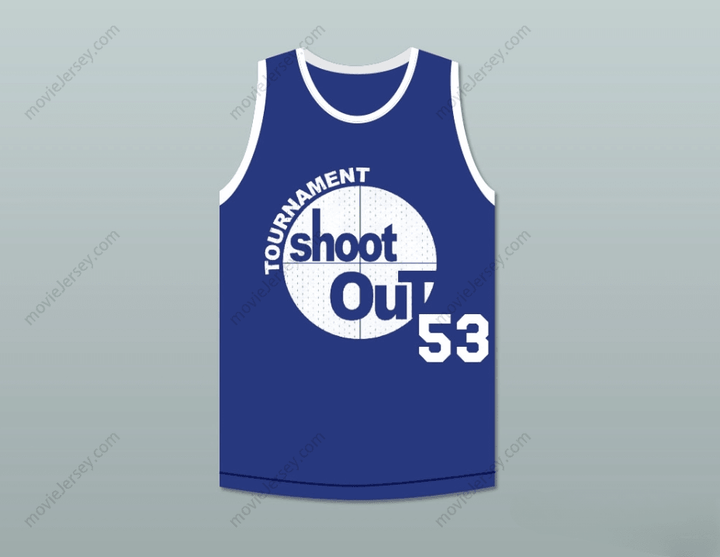 CUSTOM ANY Name Number 53 TOURNAMENT SHOOT OUT BOMBERS BASKETBALL JERSEY ABOVE THE RIM Top Stitched S-6XL