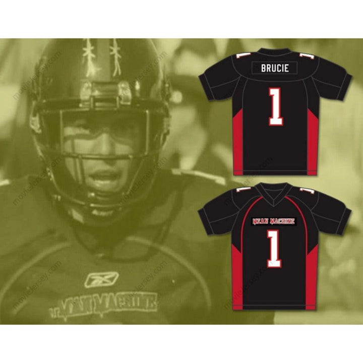 CUSTOM ANY Name Number NICHOLAS TURTURRO 1 BRUCIE MEAN MACHINE CONVICTS Football Jersey Top Stitched S-6XL