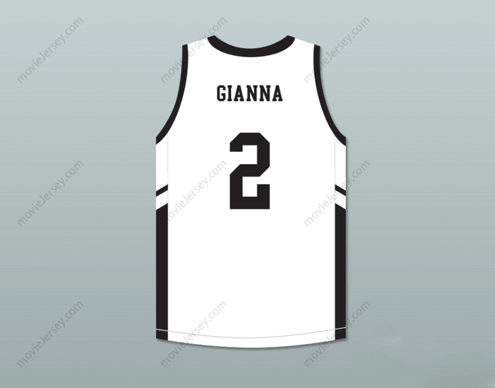 CUSTOM ANY Name Number GIANNA 2 MAMBA BALLERS WHITE BASKETBALL JERSEY VERSION 2 Top Stitched S-6XL
