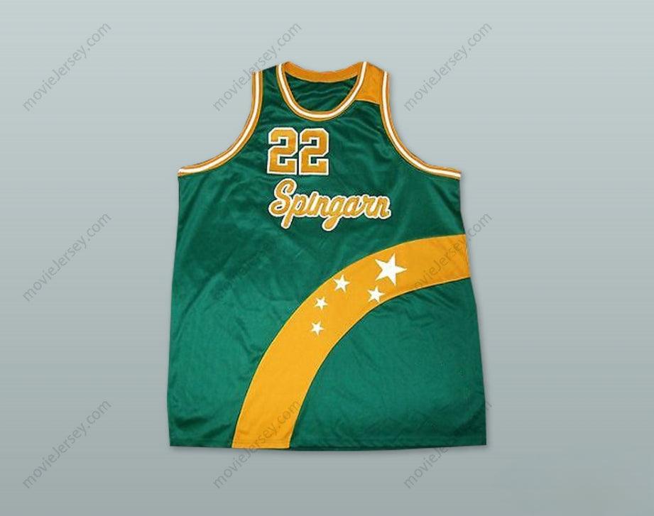 CUSTOM ANY Name Number ELGIN BAYLOR 22 SPINGARN HIGH SCHOOL BASKETBALL JERSEY Top Stitched S-6XL