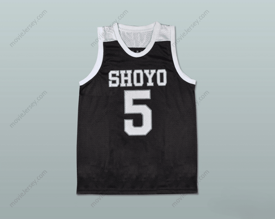 CUSTOM ANY Name Number SLAM DUNK SHOYO 5 TORU HANAGATA BASKETBALL JERSEY MANGA Top Stitched S-6XL