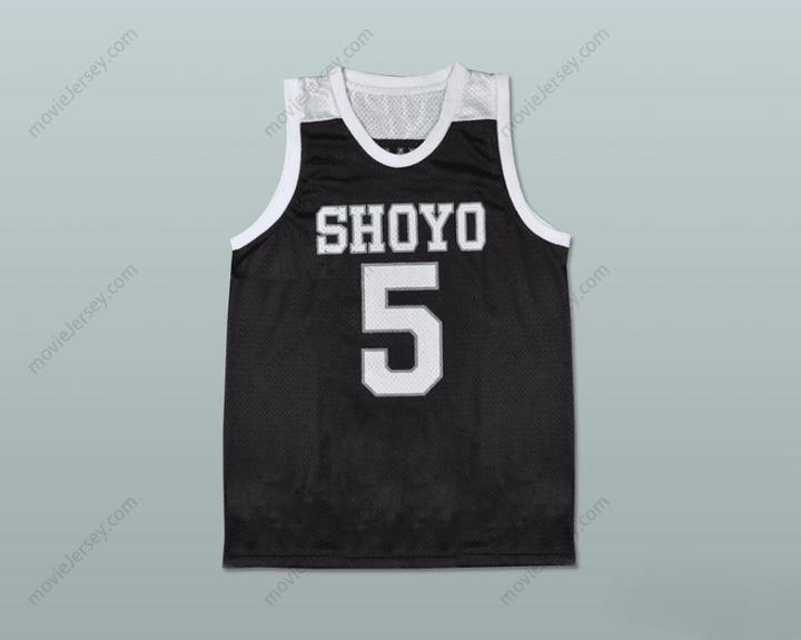 CUSTOM ANY Name Number SLAM DUNK SHOYO 5 TORU HANAGATA BASKETBALL JERSEY MANGA Top Stitched S-6XL