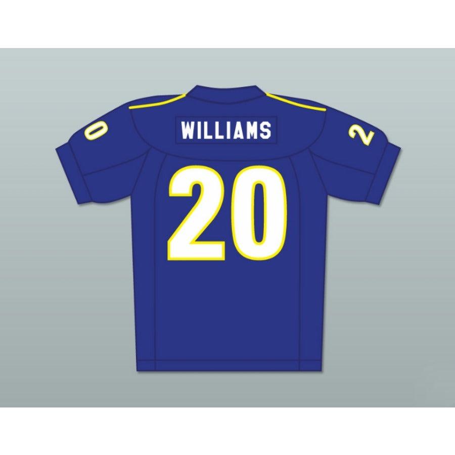 CUSTOM ANY Name Number FRIDAY NIGHT LIGHTS BRIAN SMASH WILLIAMS 20 DILLON HIGH SCHOOL PANTHERS Football Jersey Top Stitched S-6XL
