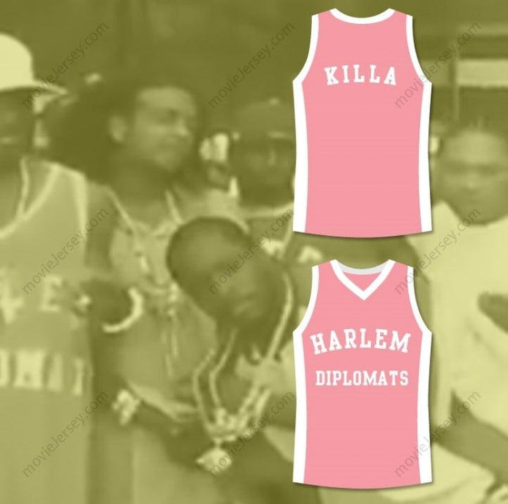 CUSTOM ANY Name Number KILLA CAM HARLEM DIPLOMATS BASKETBALL JERSEY ANY PLAYER Top Stitched S-6XL