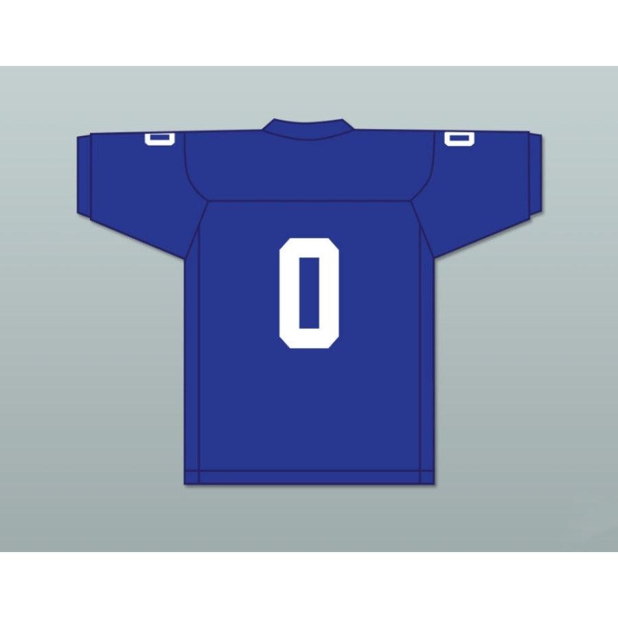 CUSTOM ANY Name Number PAPER LION GEORGE PLIMPTON 0 DETROIT Football Jersey Top Stitched S-6XL