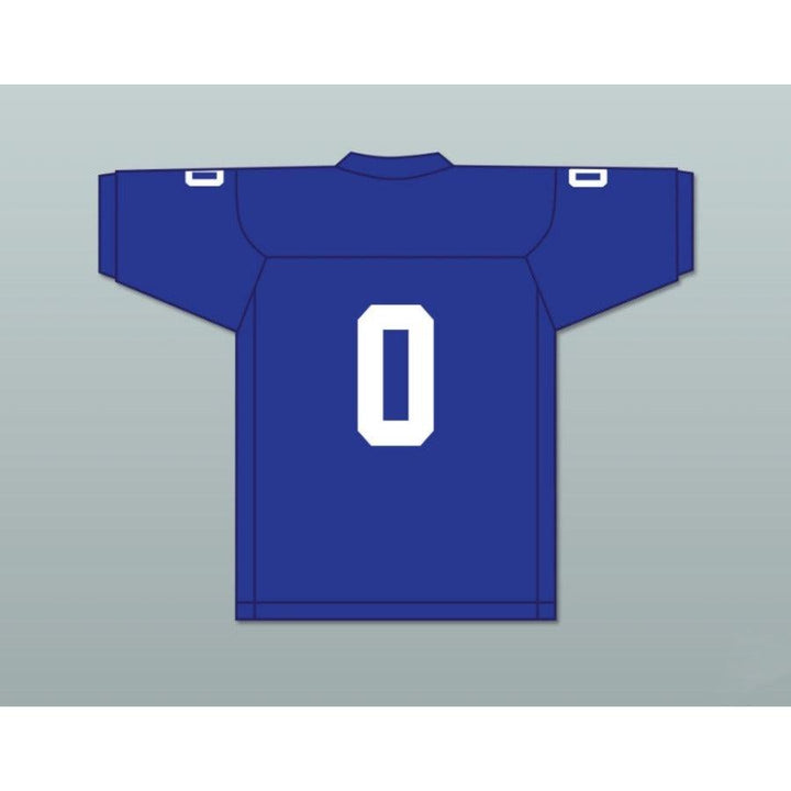 CUSTOM ANY Name Number PAPER LION GEORGE PLIMPTON 0 DETROIT Football Jersey Top Stitched S-6XL