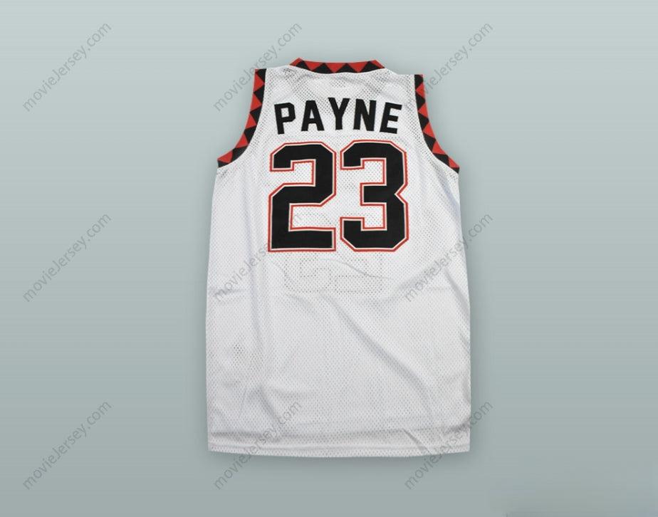 CUSTOM ANY Name Number MARTIN PAYNE 23 WHITE BASKETBALL JERSEY Top Stitched S-6XL