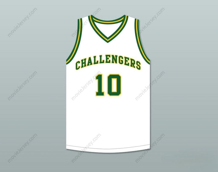 CUSTOM ANY Name Number TIM HARDAWAY 10 CARVER MILITARY ACADEMY CHALLENGERS WHITE BASKETBALL JERSEY Top Stitched S-6XL
