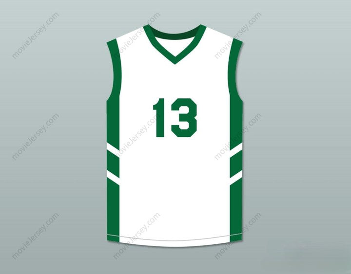 CUSTOM ANY Name Number DOUG CHRISTIE 13 WHITE BASKETBALL JERSEY DENNIS RODMAN'S BIG BANG IN PYONGYANG Top Stitched S-6XL