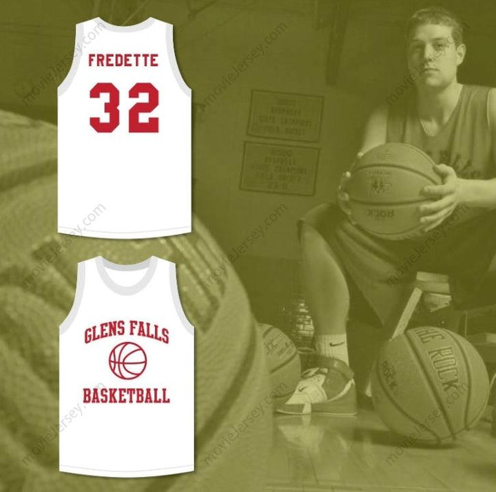 CUSTOM ANY Name Number JIMMER FREDETTE 32  INDIANS WHITE PRACTICE BASKETBALL JERSEY Top Stitched S-6XL