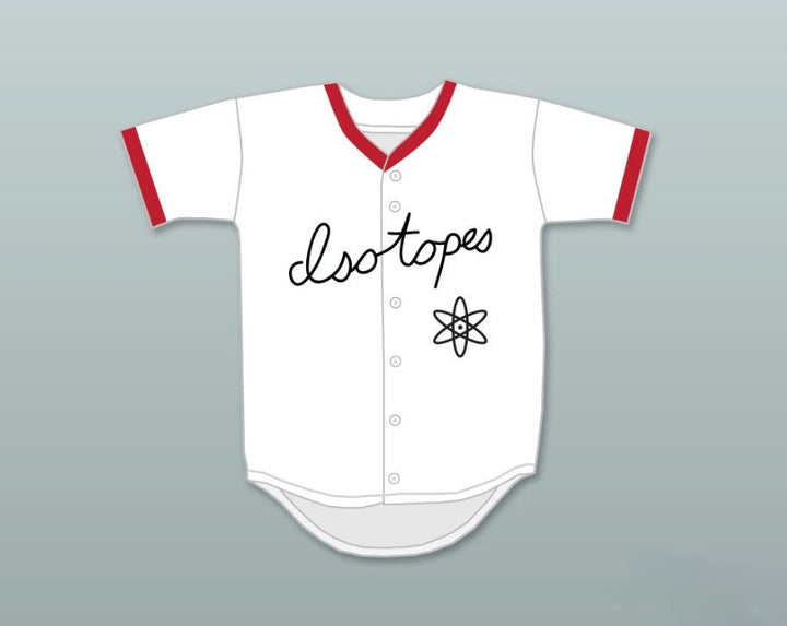 Custom Any Name Number  ISOTOPES BUTTON DOWN BASEBALL JERSEY Top Stitched S-6XL