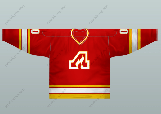 Custom Any Name Number Atlanta Flames 1973-80 Hockey Jersey Red Top Stitched S-6XL