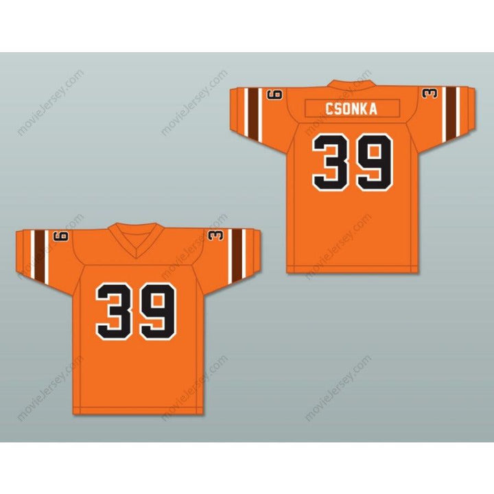 CUSTOM ANY Name Number 1974-75 WFL LARRY CSONKA 39 MEMPHIS GRIZZLIES ROAD Football Jersey Top Stitched S-6XL