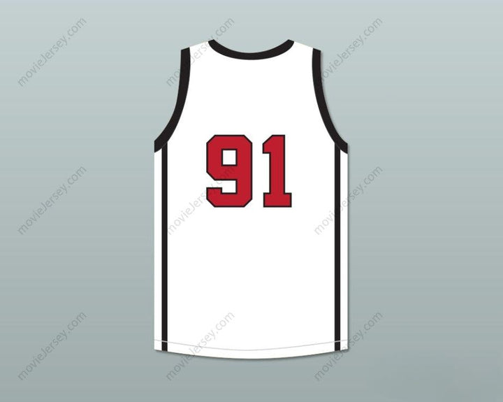 CUSTOM ANY Name Number SIAN COTTON 91 OHIO SHOOTING STARS AAU WHITE BASKETBALL JERSEY MORE THAN A GAME Top Stitched S-6XL