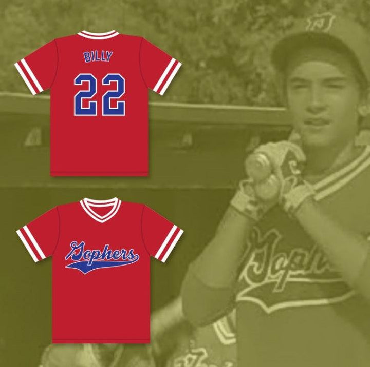 Custom Any Name Number BILLY 22 GOPHERS LIITLE LEAGUE BASEBALL JERSEY LITTLE BIG LEAGUE Top Stitched S-6XL