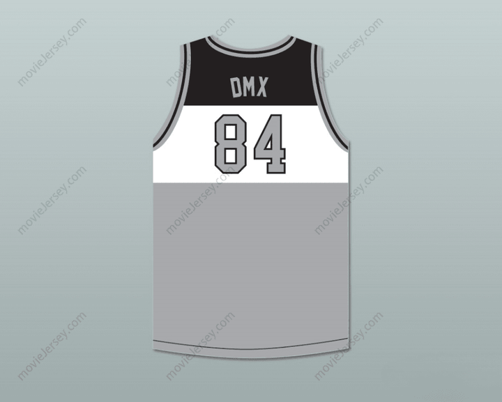 CUSTOM ANY Name Number DMX 84 ROUGH RYDERS TRICOLOR BASKETBALL JERSEY 2 Top Stitched S-6XL