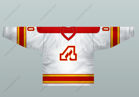 Custom Any Name Number Atlanta Flames 1973-80 Hockey Jersey White Top Stitched S-6XL