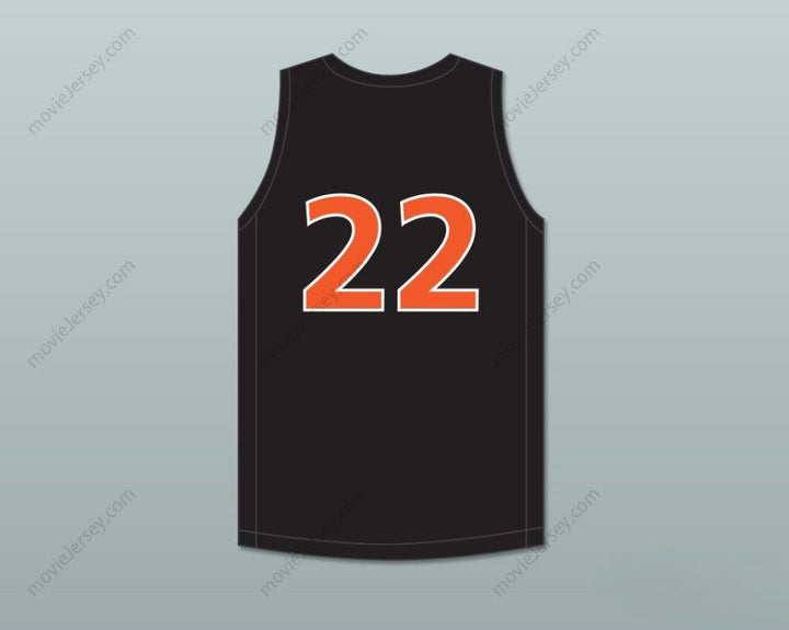CUSTOM ANY Name Number OTTO PORTER JR. 22 SCOTT COUNTY CENTRAL HIGH SCHOOL BRAVES BLACK BASKETBALL JERSEY 1 Top Stitched S-6XL