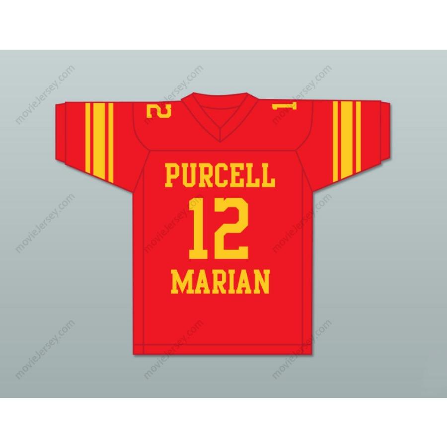 CUSTOM ANY Name Number ROGER STAUBACH 12 PURCELL MARIAN HIGH SCHOOL CAVALIERS FOOTBALL JERSEY Top Stitched S-6XL