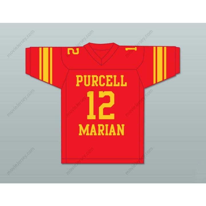 CUSTOM ANY Name Number ROGER STAUBACH 12 PURCELL MARIAN HIGH SCHOOL CAVALIERS FOOTBALL JERSEY Top Stitched S-6XL