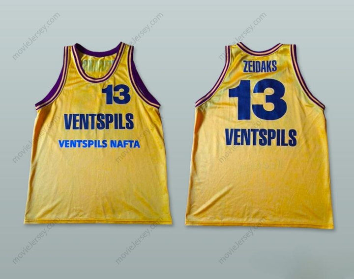 CUSTOM ANY Name Number BK VENTSPILS LATVIA BASKETBALL Top Stitched S-6XL