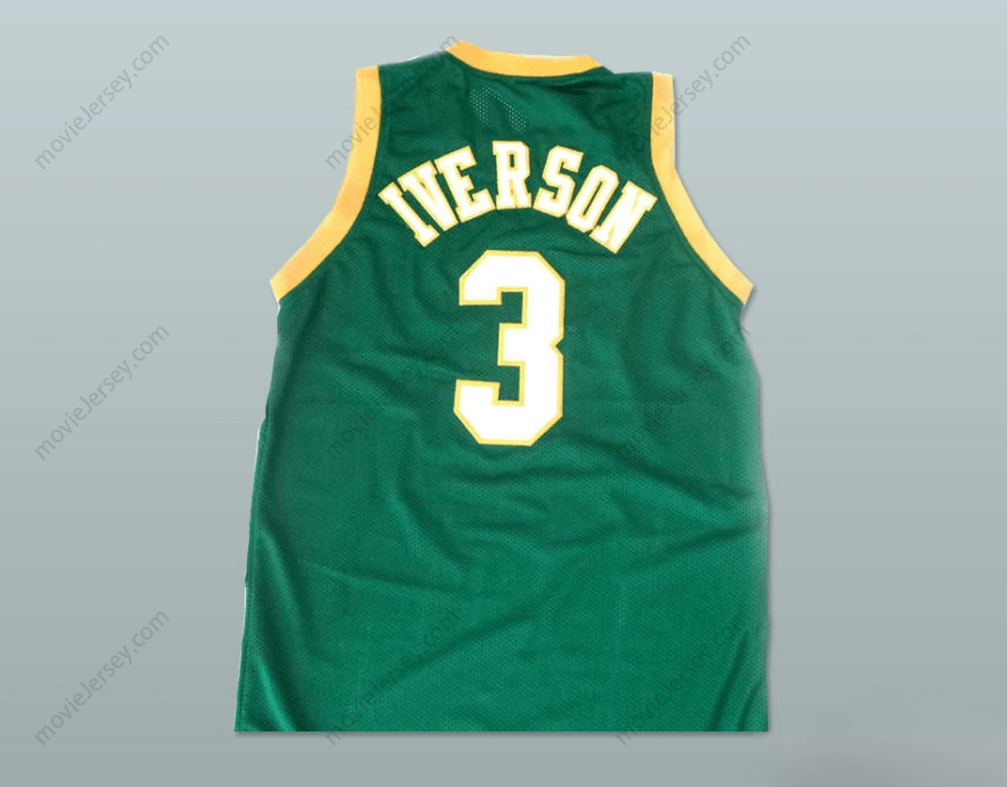 CUSTOM ANY Name Number ALLEN IVERSON BETHEL HIGH SCHOOL BASKETBALL JERSEY NEW Top Stitched S-6XL