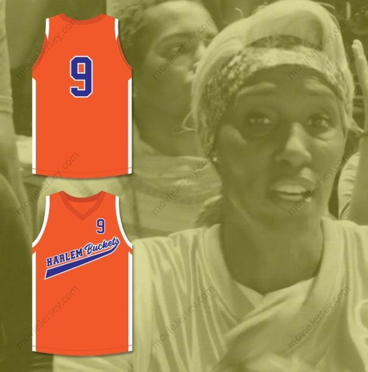 CUSTOM ANY Name Number LISA LESLIE BETTY LOU 9 HARLEM BUCKETS BASKETBALL JERSEY UNCLE DREW Top Stitched S-6XL