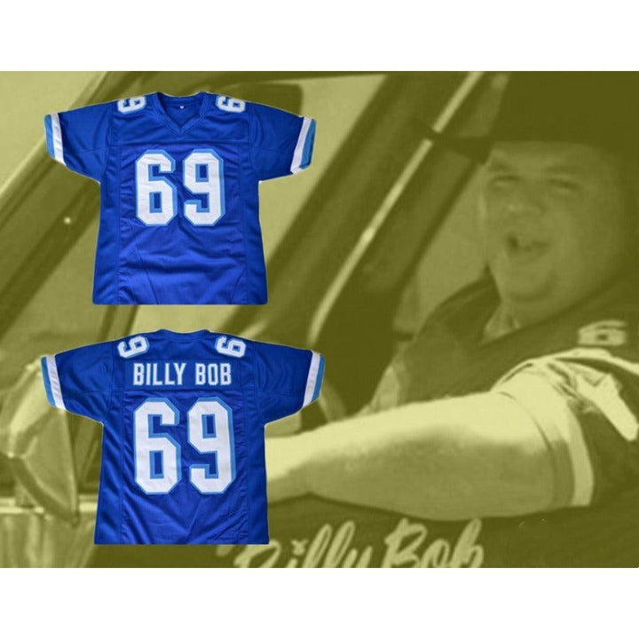 CUSTOM ANY Name Number BILLY BOB 69 WEST CANAAN COYOTES FOOTBALL JERSEY VARSITY BLUES Top Stitched S-6XL