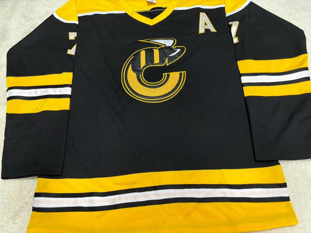 Custom Any Name Number WHA 1976-77 CINCINNATI STINGERS RICH LEDUC 7 AWAY HOCKEY JERSEY Stitched Top Stitched S-6XL