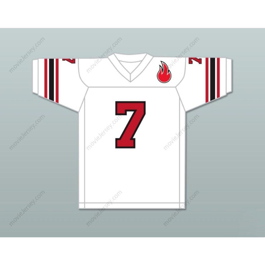 CUSTOM ANY Name Number 1974 WFL VIRGIL CARTER 7 CHICAGO FIRE Football Jersey Top Stitched S-6XL