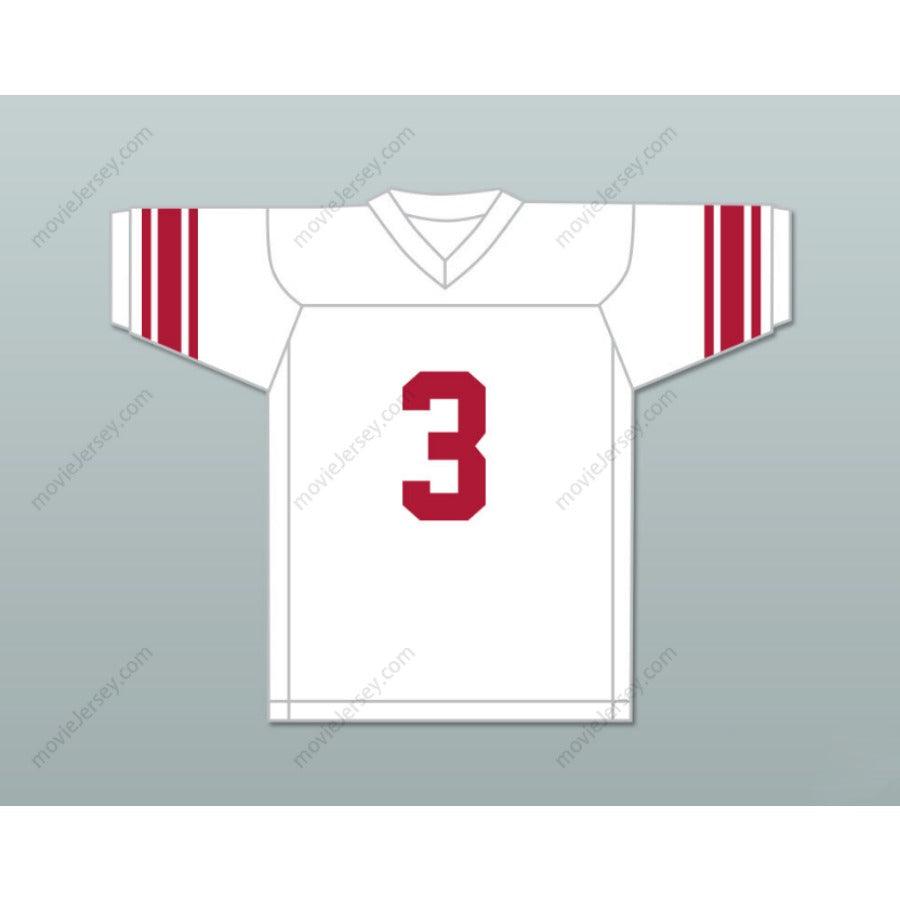CUSTOM BARRY SANDERS 3 NORTH HIGH SCHOOL REDSKINS FOOTBALL JERSEY S-6XL Top Stitched S-6XL