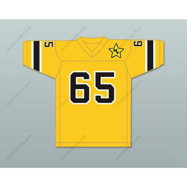 CUSTOM ANY Name Number 1974 WFL LLOYD VOSS 65 NEW YORK STARS ROAD Football Jersey Top Stitched S-6XL