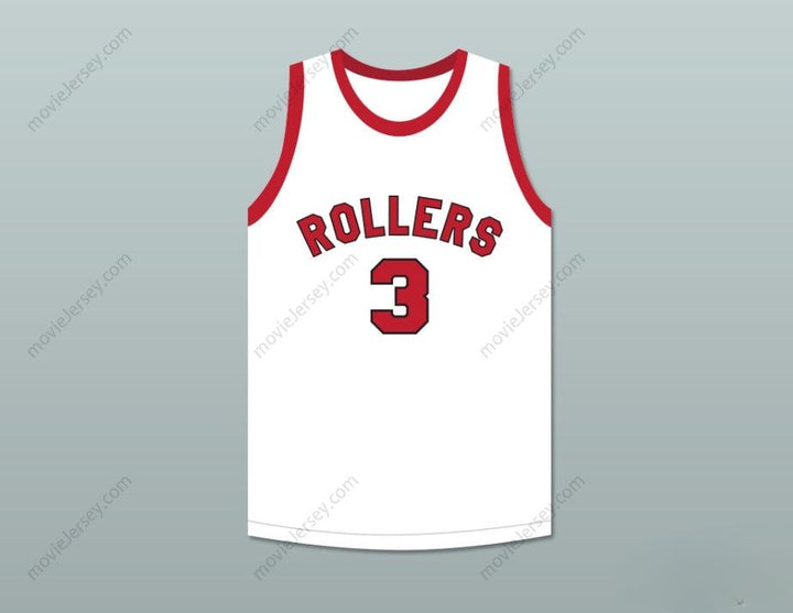 CUSTOM ANY Name Number ERNIE CALVERLEY 3 PROVIDENCE STEAMROLLERS WHITE BASKETBALL JERSEY 3 Top Stitched S-6XL