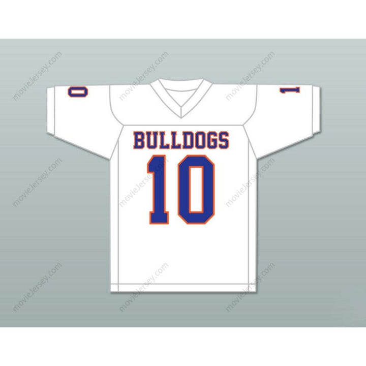 CUSTOM ANY Name Number MAC JONES 10 THE BOLLES SCHOOL BULLDOGS Top Stitched S-6XL
