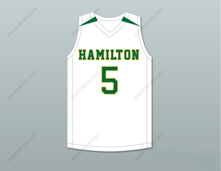 CUSTOM ANY Name Number KEVON LOONEY 5 ALEXANDER  HIGH SCHOOL WILDCATS WHITE BASKETBALL JERSEY 1 Top Stitched S-6XL