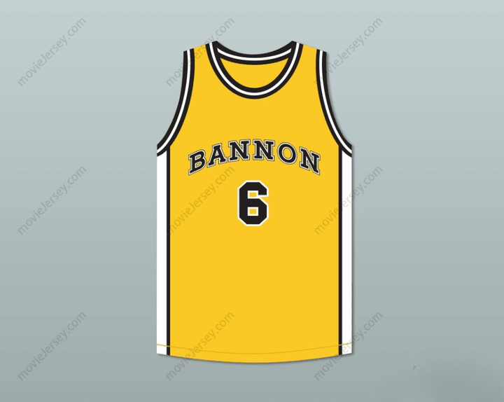 CUSTOM ANY Name Number DANTE BELASCO 6 BANNON HIGH SCHOOL BASKETBALL JERSEY JEEPERS CREEPERS 2 Top Stitched S-6XL