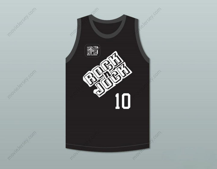 CUSTOM ANY Name Number TIFFANI-AMBER THIESSEN 10 BRICKLAYERS BASKETBALL JERSEY 3RD ANNUAL ROCK N' JOCK B-BALL JAM 1993 Top Stitched S-6XL