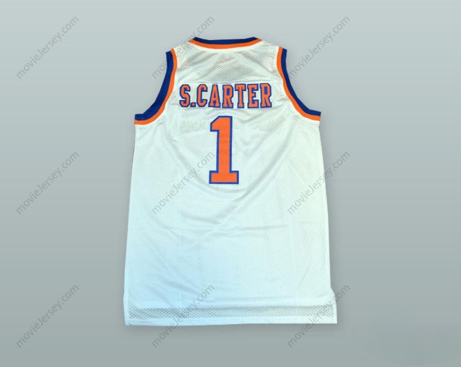 CUSTOM ANY Name Number SHAWN CARTER 1 ROC-A-FELLA WHITE BASKETBALL JERSEY Top Stitched S-6XL