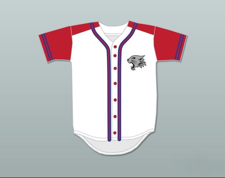 Custom Any Name Number TROY BOLTON 14 EAST HIGH SCHOOL WILDCATS BASEBALL JERSEY WITH PATCH Top Stitched S-6XL