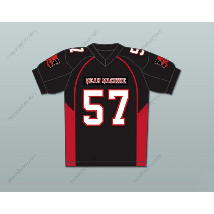 CUSTOM ANY Name Number 57 CHASE MEAN MACHINE CONVICTS FOOTBALL JERSEY INCLUDES PATCHES Top Stitched S-6XL
