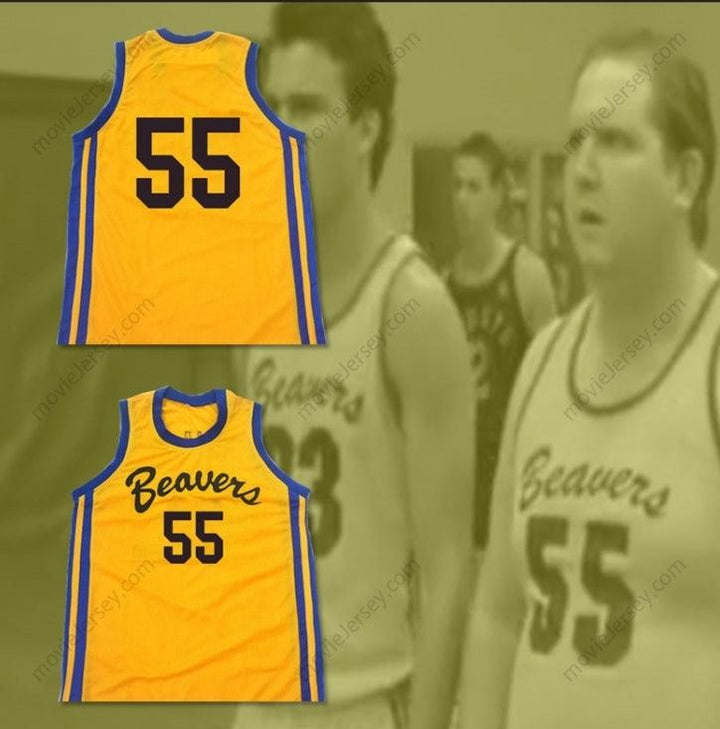 CUSTOM ANY Name Number MARK HOLTON CHUBBY 55 BEACON BEAVERS BASKETBALL JERSEY Top Stitched S-6XL