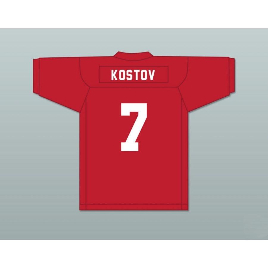 CUSTOM ANY Name Number VLADA KOSTOV 7 MIAMI Football Jersey Top Stitched S-6XL
