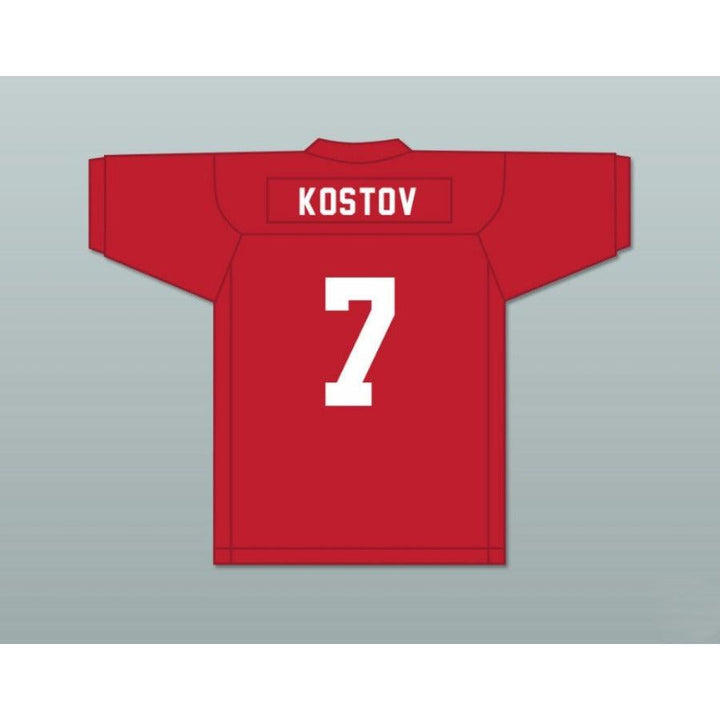 CUSTOM ANY Name Number VLADA KOSTOV 7 MIAMI Football Jersey Top Stitched S-6XL